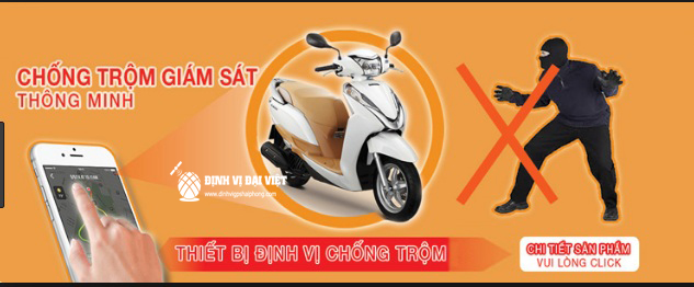 dinh vi xe may gia re mong cai